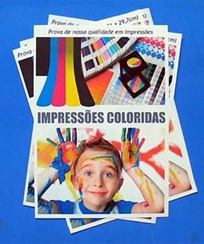 Impressão a Laser Santana - Impressão Colorida