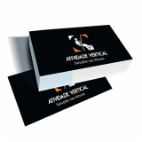 impressão digital cartão de visita Vila Medeiros